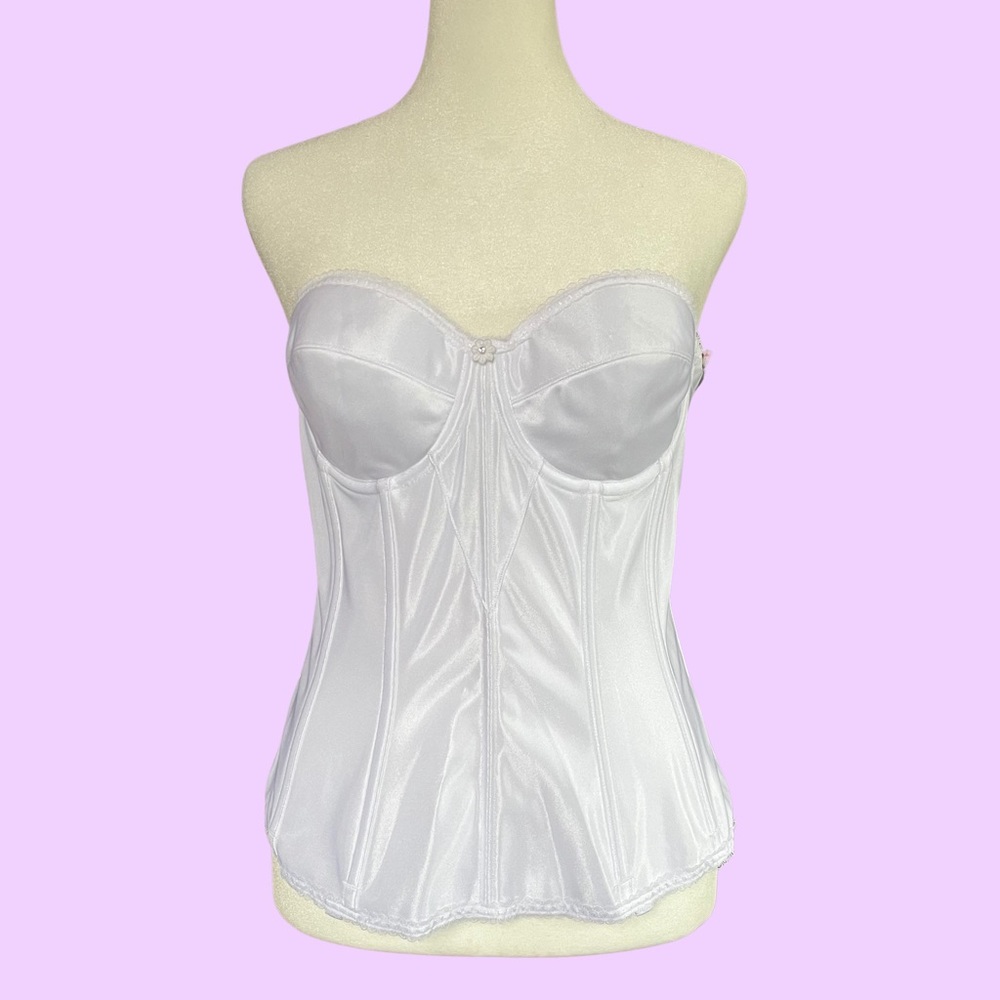 NWT White Corset Top